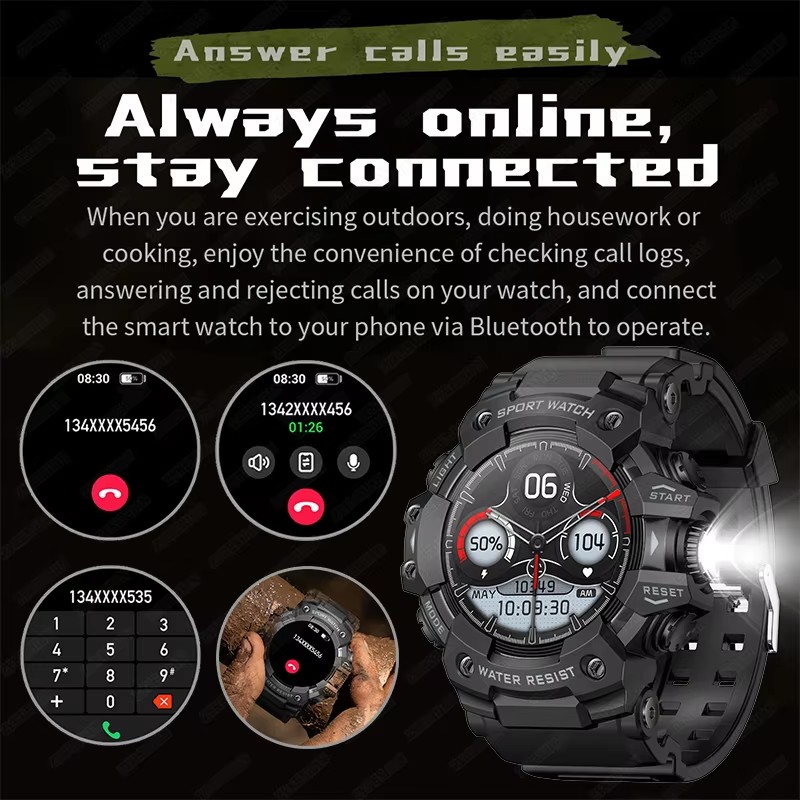 2026 Smart Watch Sport Outdoor - Smartwatch Watches Gift For Men 评论和价格