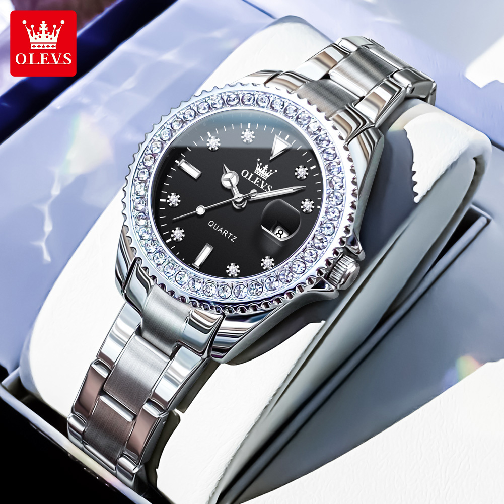 OLEVS Luxury Brand Quartz Watc - Watch Bezel Insert 评论和价格