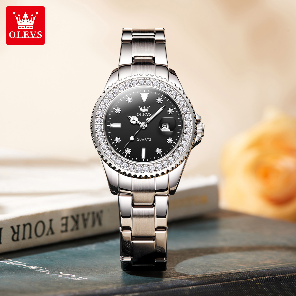 OLEVS Luxury Brand Quartz Watc - Watch Bezel Insert 评论和价格