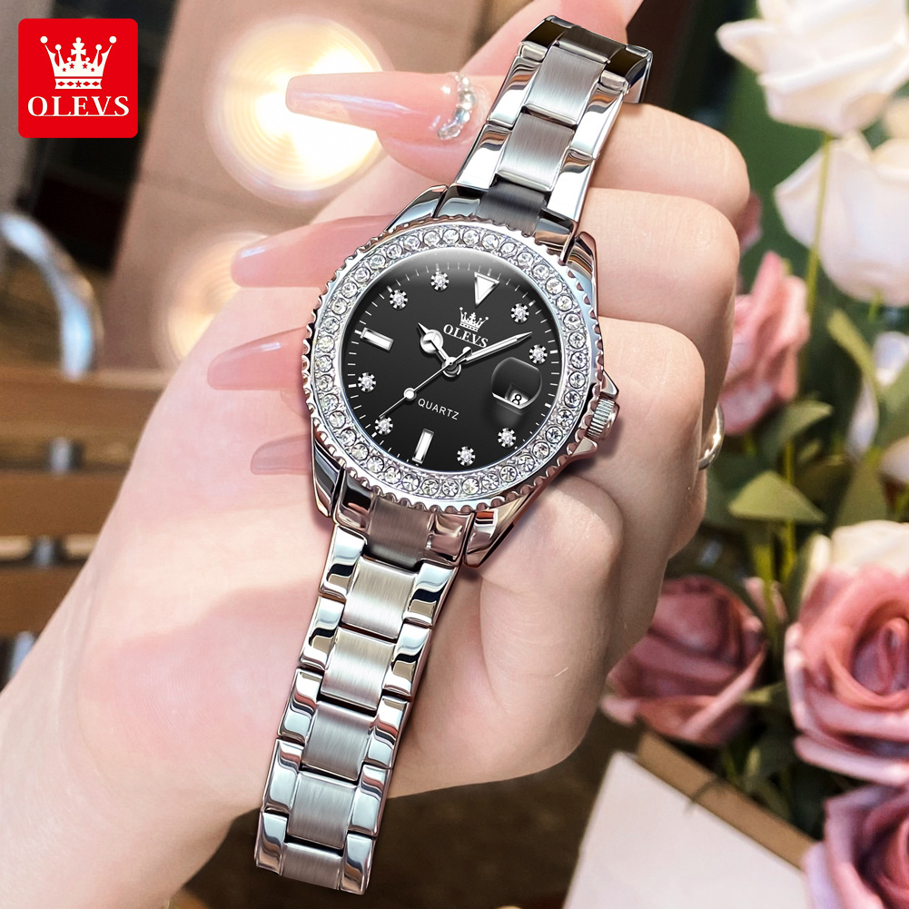 OLEVS Luxury Brand Quartz Watc - Watch Bezel Insert 评论和价格