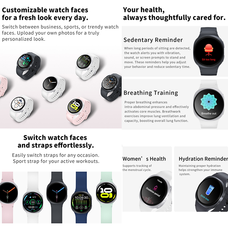 2025 New Watches 8 Mini GPS Tr - Smartwatch Health Watches For Women 评论和价格