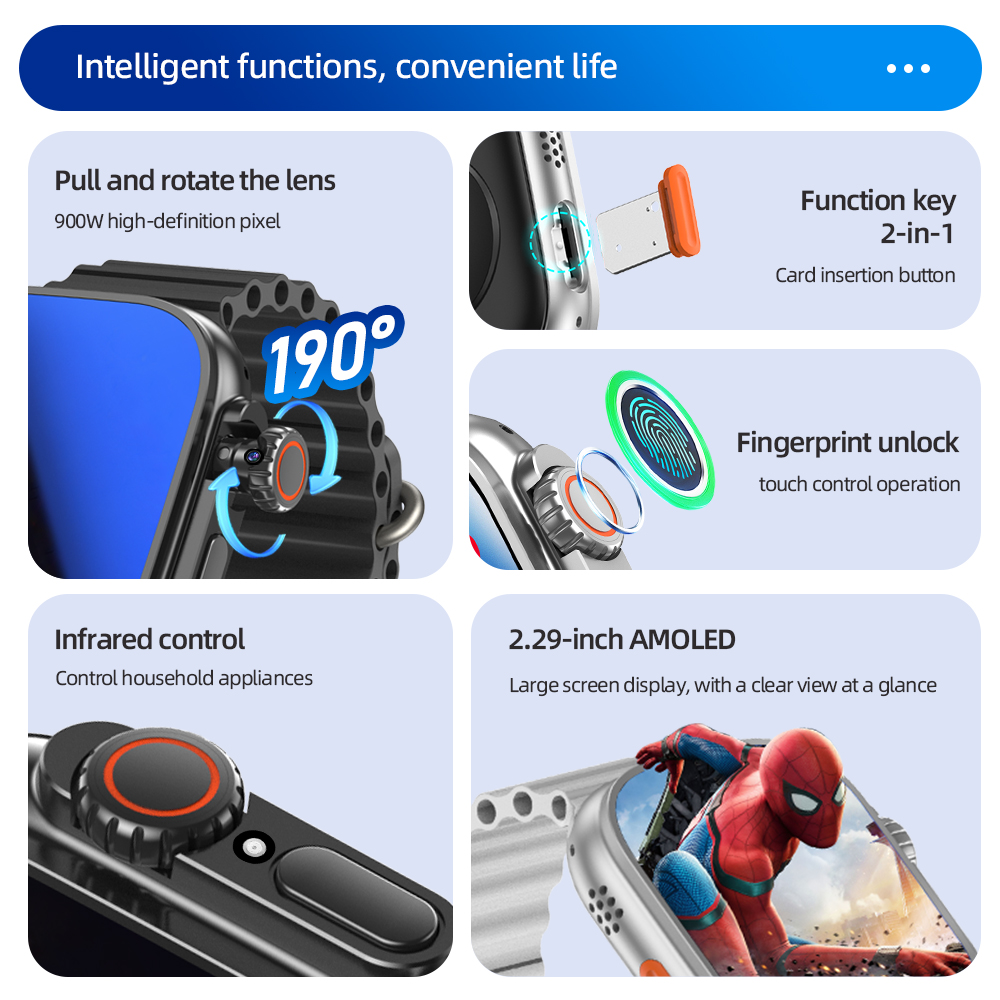 DW200 Smartwatch Men WIFI Touc - Smartwatch Watches Price 评论和价格