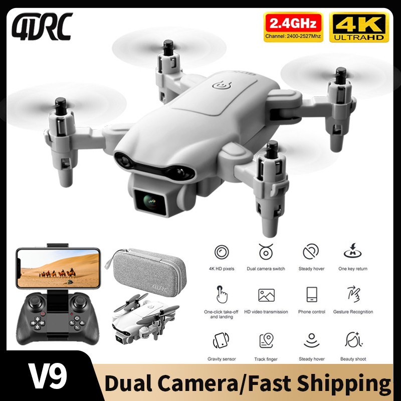 4DRC 2023 New V9 Mini Drone 4k - Hybrid Smartwatch 评论和价格