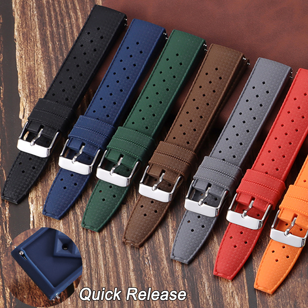 New Tropical Rubber Strap 20mm - Citizen Watches Smartwatch 评论和价格
