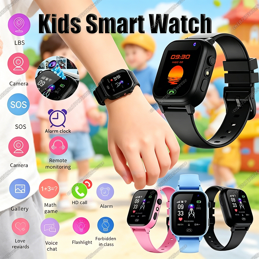 New 2026 Kids Smart Watch SOS  - Smartwatch Watches Gift For Boys With Gps 评论和价格