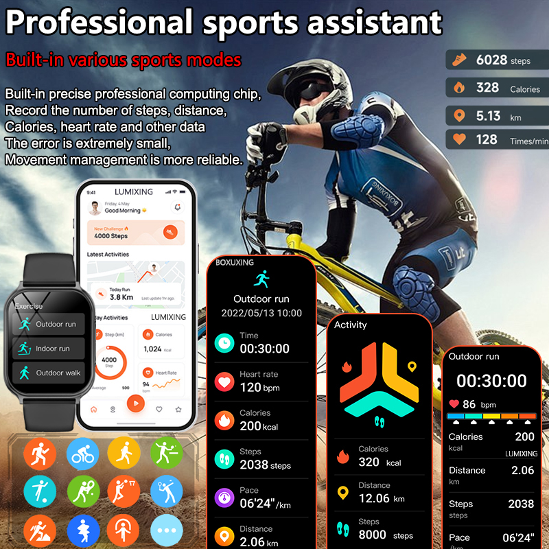 New Smart watches Men Women Sp - Smartwatch Health Watches For Women 评论和价格