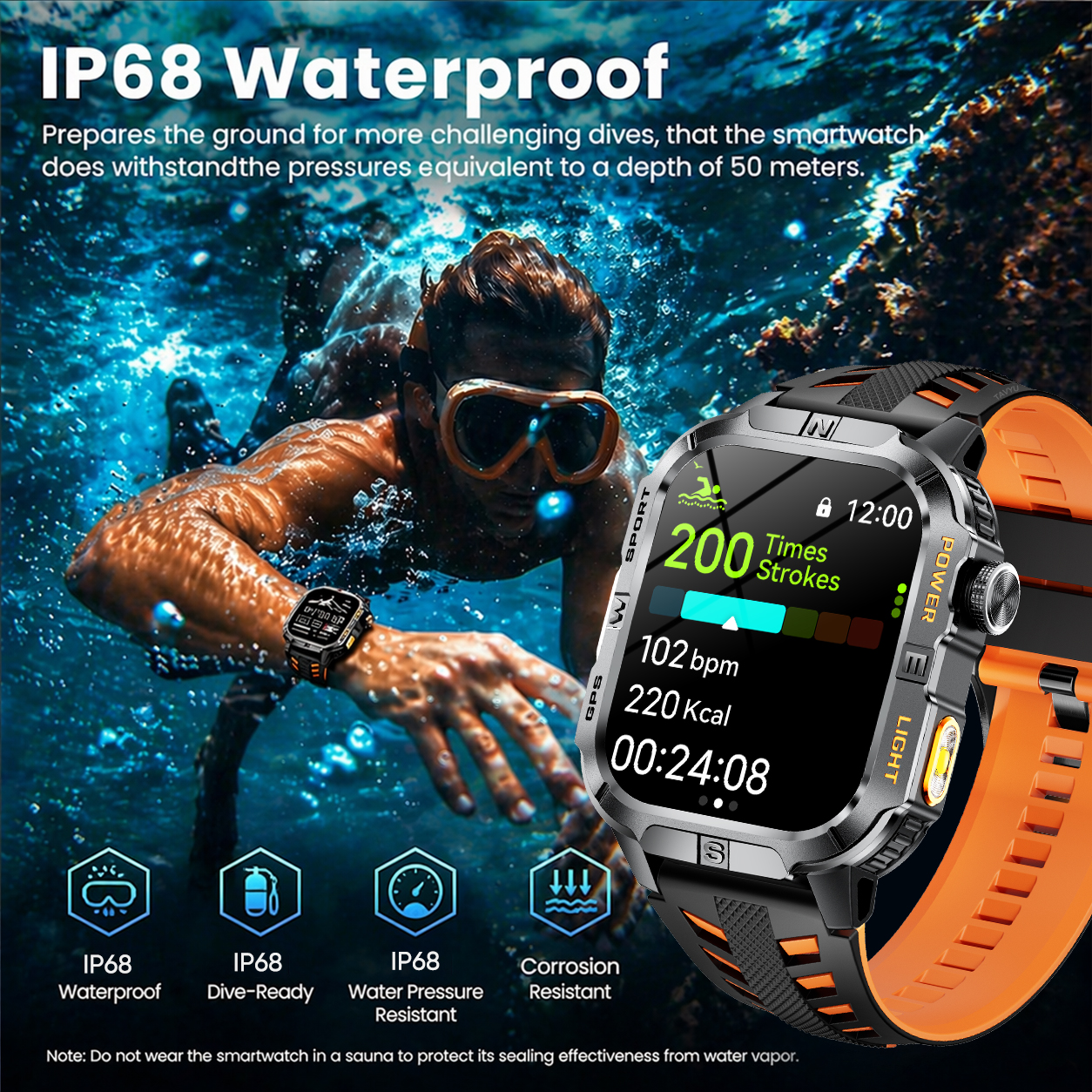 2026 New Dual-band GPS Premium - Smartwatch Premium Watches For Men 评论和价格