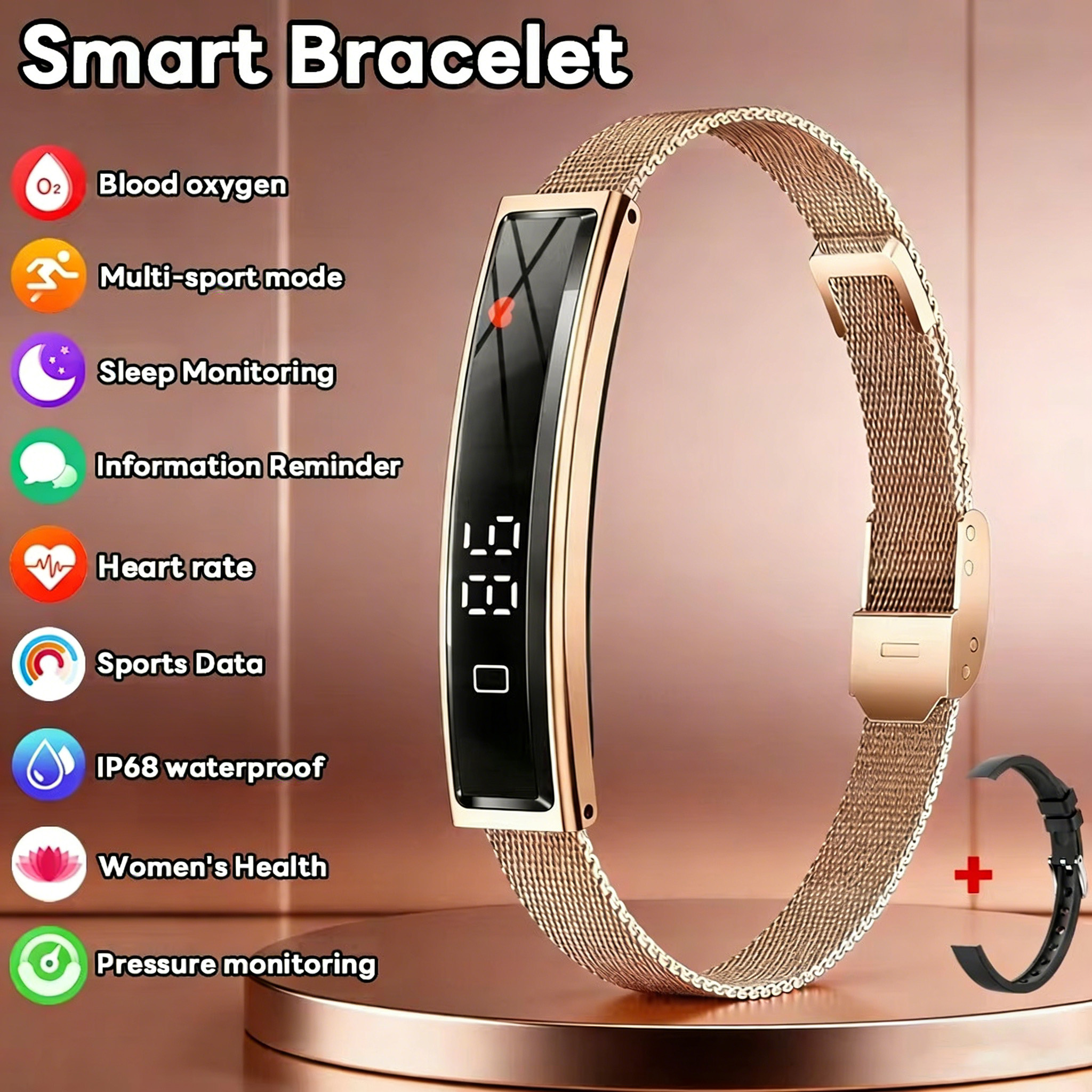 2026 New Fashion Women Smart B - Smartwatch Health Watches For Women 评论和价格