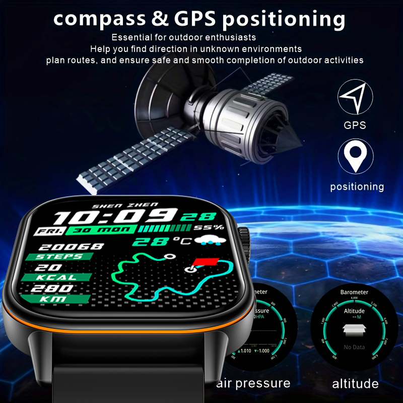 Original Premium GPS Men Smart - Smartwatch Premium Watches For Men 评论和价格