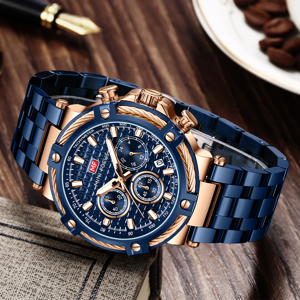 MINI FOCUS Sport Multifunction - Smartwatch Watches Brands For Men 评论和价格