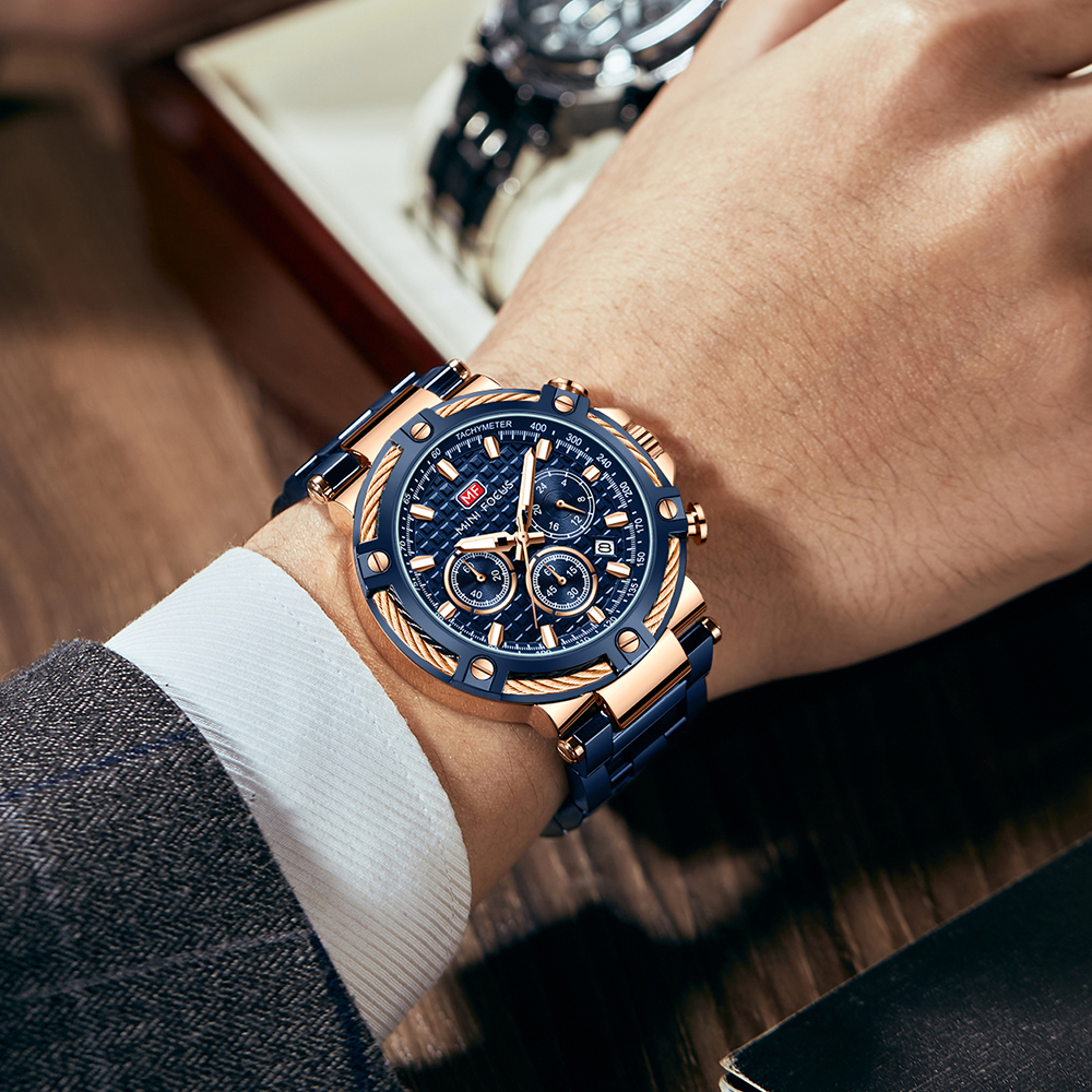 MINI FOCUS Sport Multifunction - Smartwatch Watches Brands For Men 评论和价格