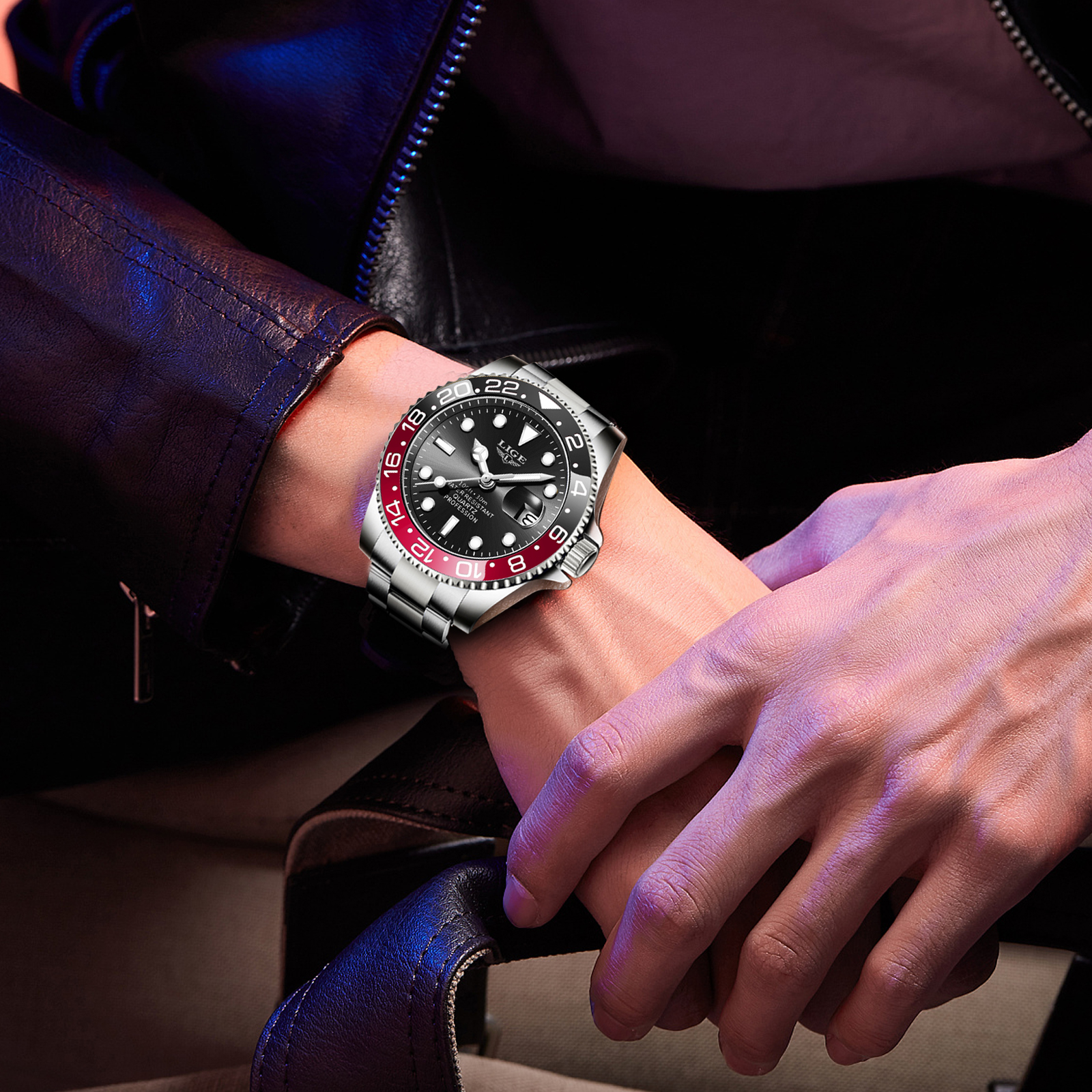 LIGE 2026 Men's watches busine - Smartwatch Watches Gift For Men 评论和价格