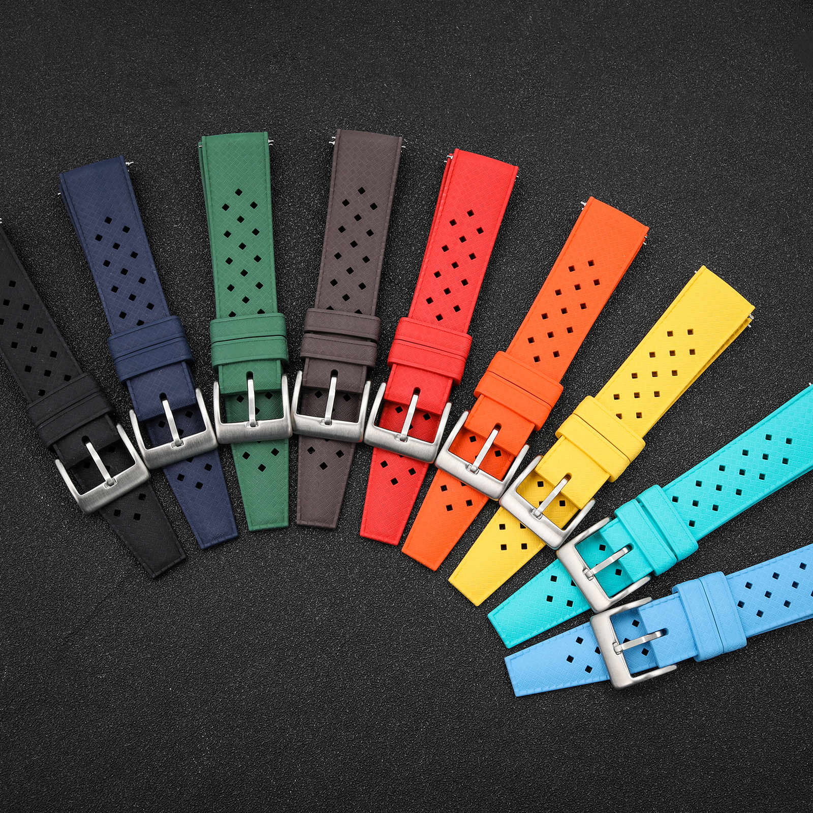 New Tropical FKM Watch Strap f - Citizen Watches Smartwatch 评论和价格