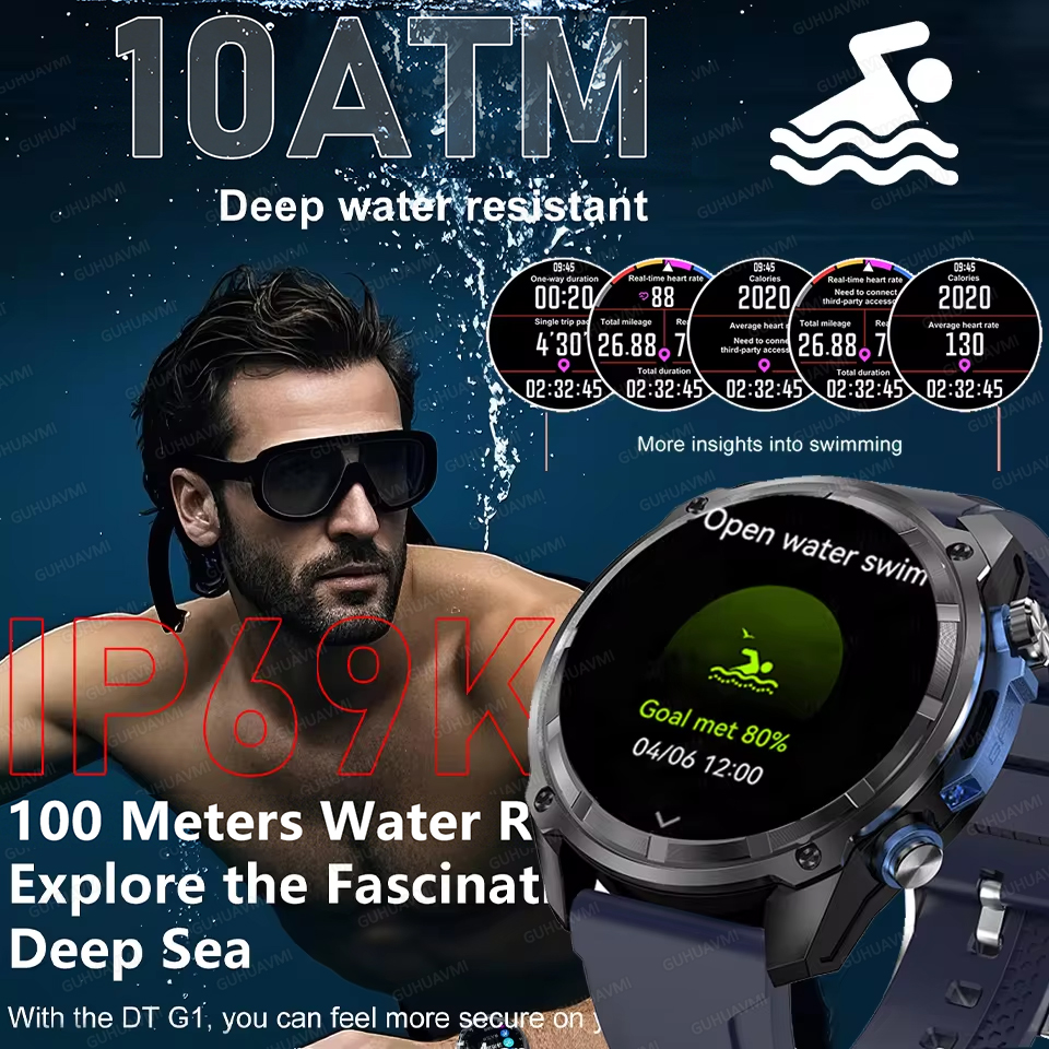 New Military Men  Accuracy GPS - Smartwatch Watches Brands For Men 评论和价格