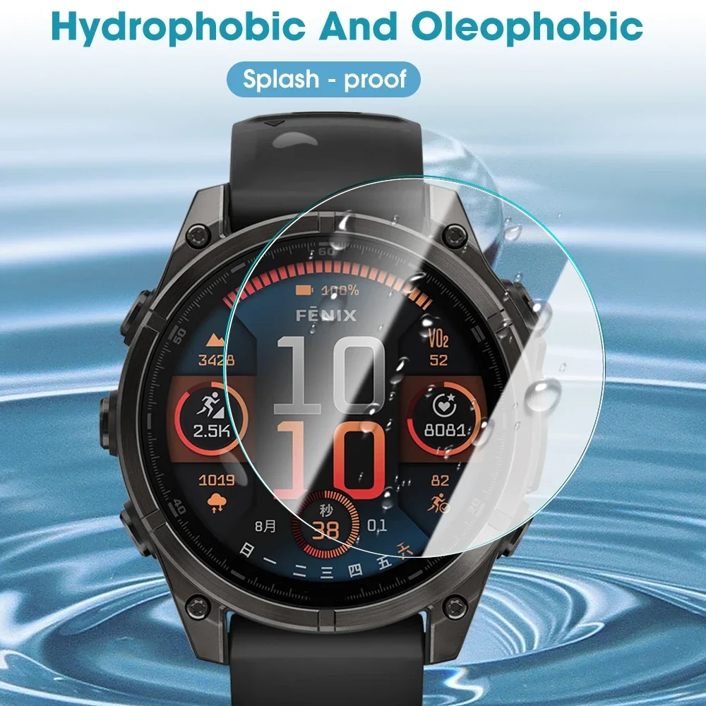 1/5pcs 9H HD Tempered Glass fo - Solar Powered Watch 评论和价格