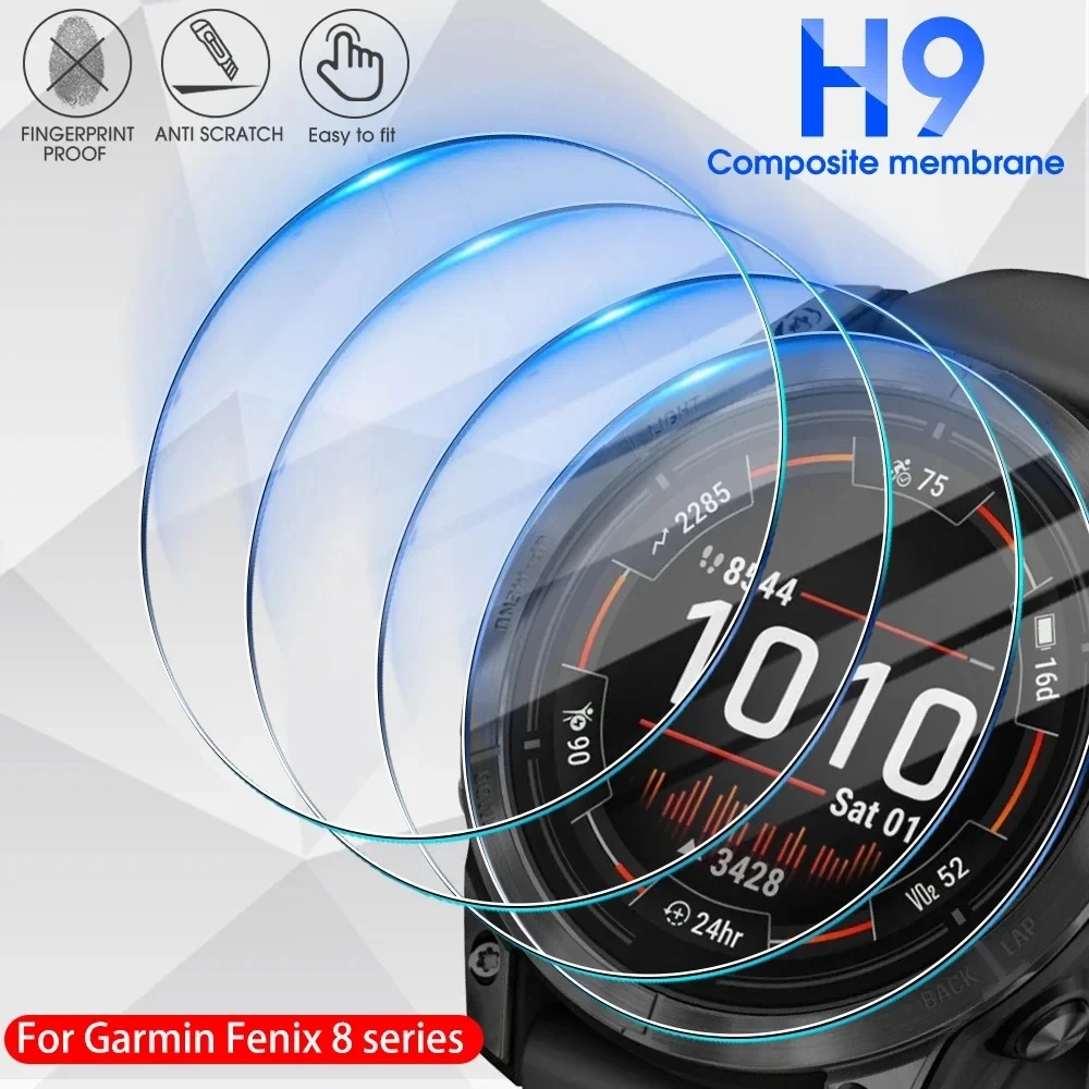 1/5pcs 9H HD Tempered Glass fo - Solar Powered Watch 评论和价格
