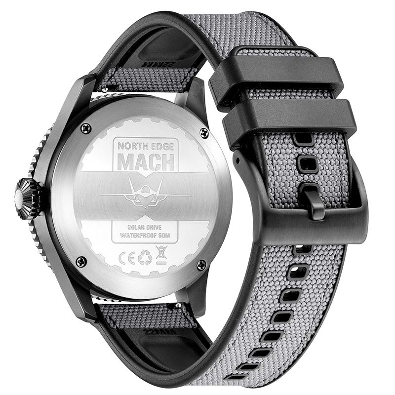 NORTH EDGE 2024 MACH Solar Pow - Solar Powered Watch 评论和价格