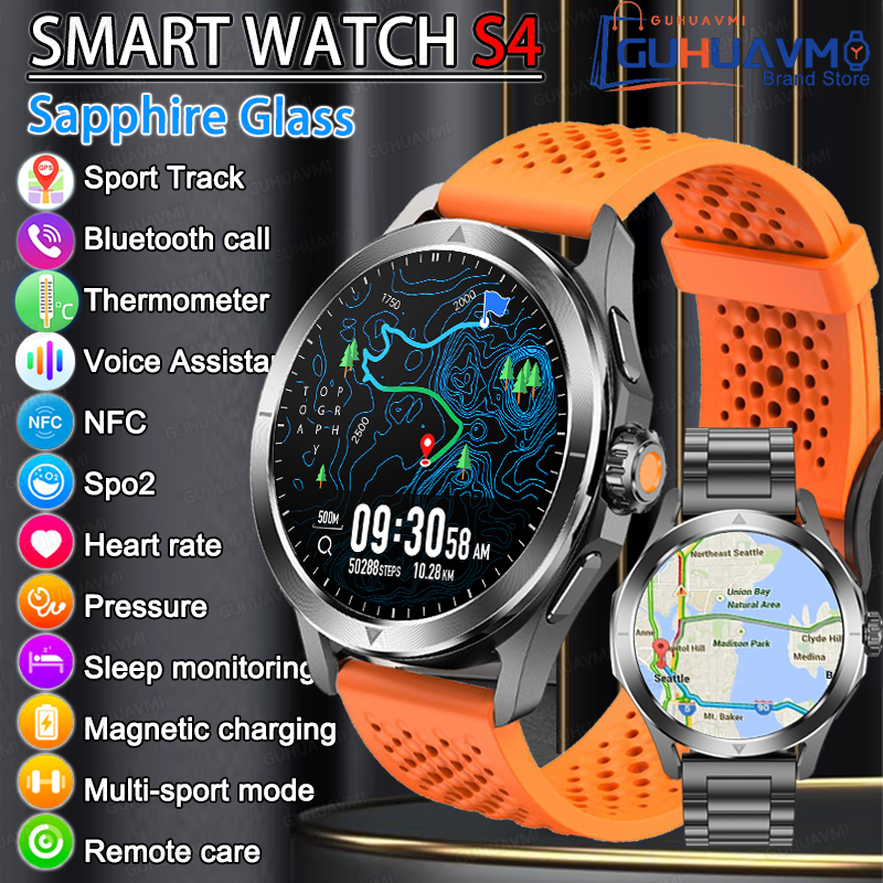 GUHUAVMI NFC Smart Watch Men A - Smartwatch Watches Brands For Men 评论和价格