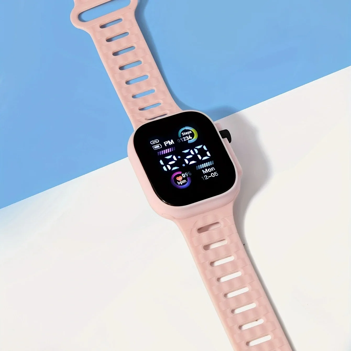 LED Display Digital Kids Watch - Smartwatch Digital Watches For Kid Boy With Alarm 评论和价格