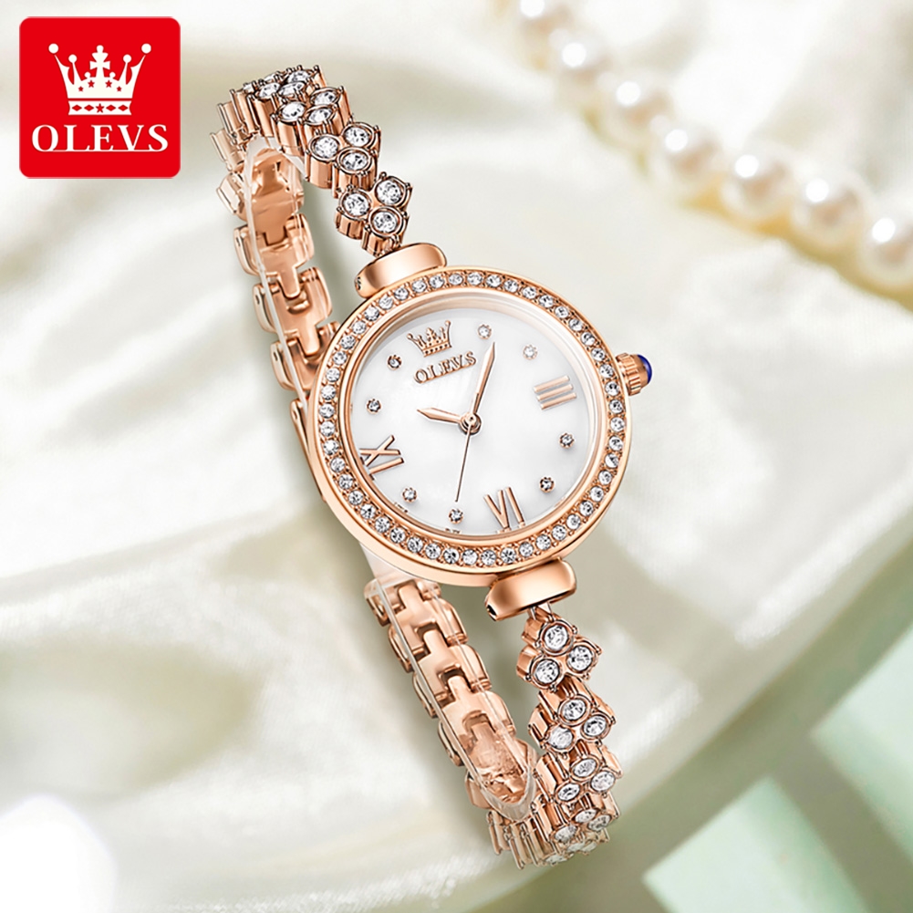 OLEVS 9903 Women Watchs Origin - Watch Bezel Insert 评论和价格
