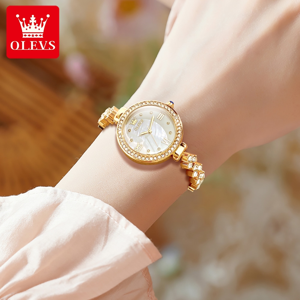OLEVS 9903 Women Watchs Origin - Watch Bezel Insert 评论和价格