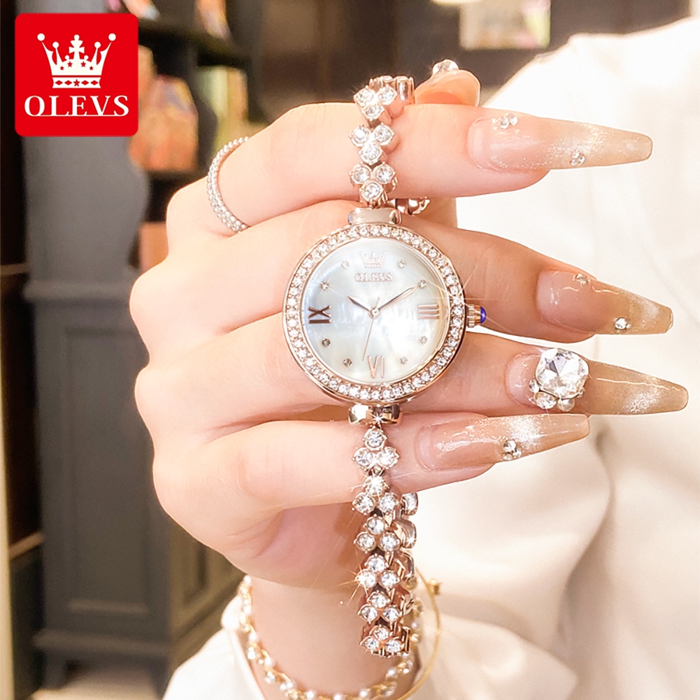 OLEVS 9903 Women Watchs Origin - Watch Bezel Insert 评论和价格