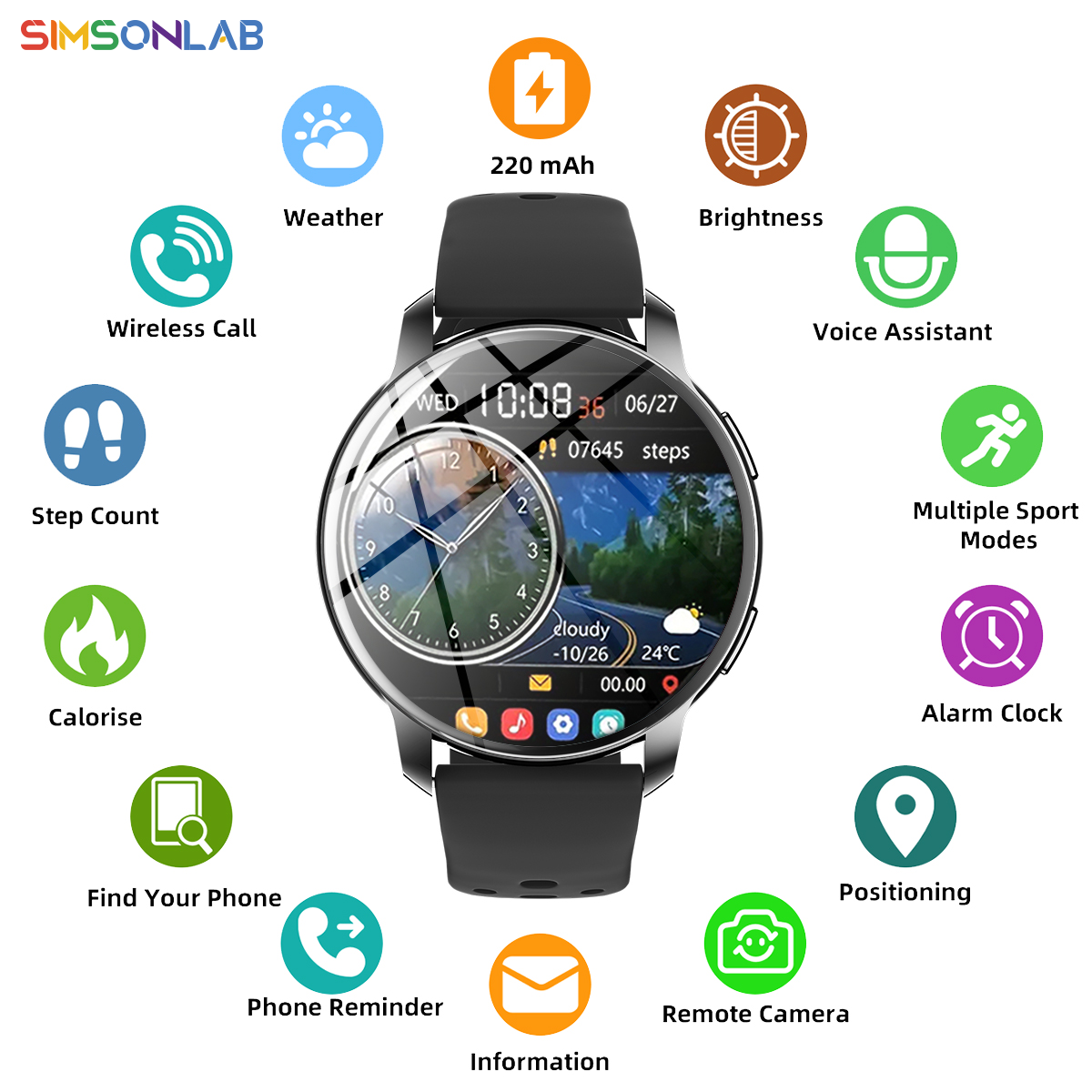 2026 New Smart Watch for Andro - Smartwatch Watches Gift For Women 评论和价格