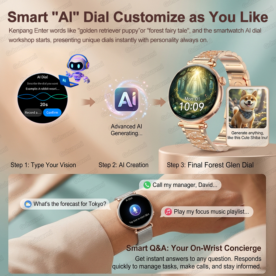 2026 New Women AI Smart Diagno - Smartwatch Health Watches For Women 评论和价格