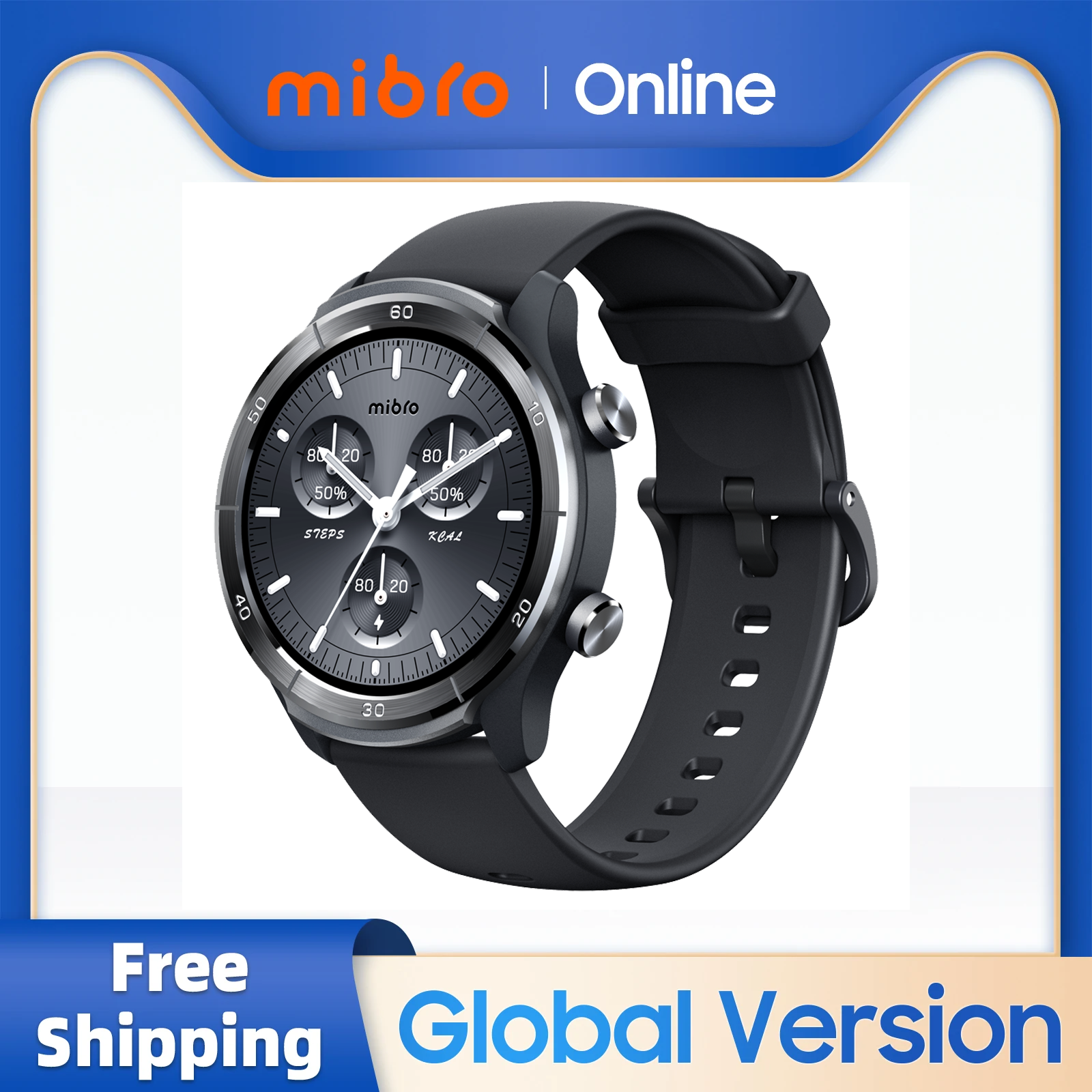Mibro A3 Smartwatch GPS Positi - Smartwatch Health Watches For Women 评论和价格