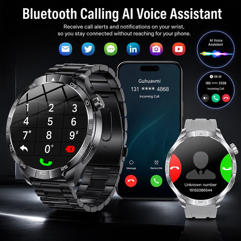 2026 New Sapphire Glass Smart  - Smartwatch Premium Watches For Men 评论和价格