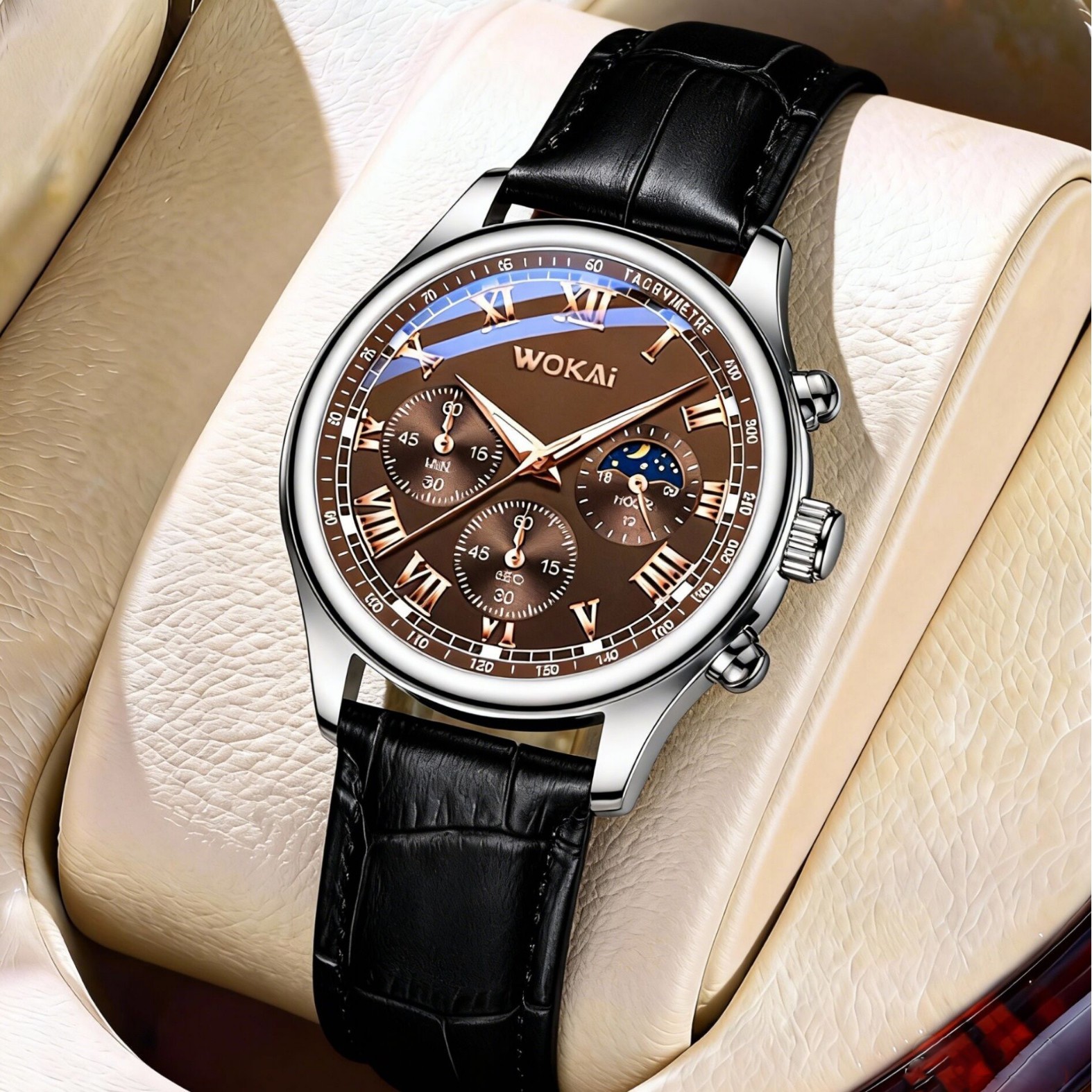 Luxury Men Business Watches Fa - Watches Not Smartwatch 评论和价格