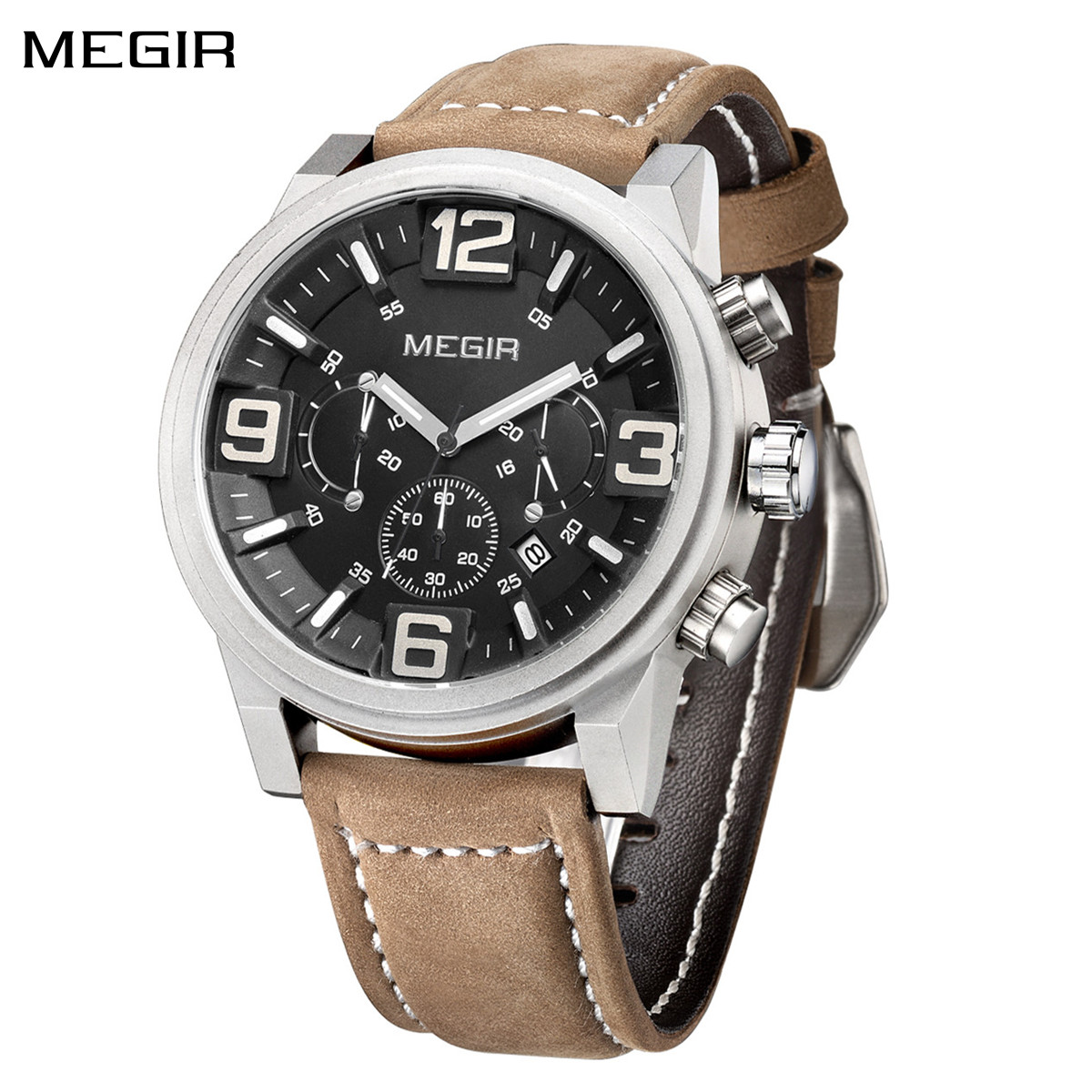 MEGIR Multi-function Business  - Smartwatch Imported Watches For Men 评论和价格