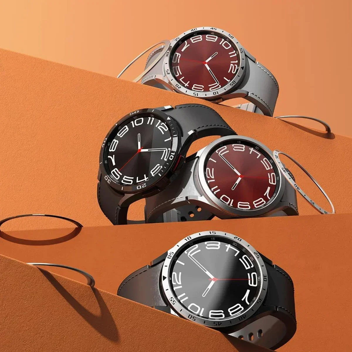 Metal Bezel Ring For Samsung G - Watch Bezel Insert 评论和价格