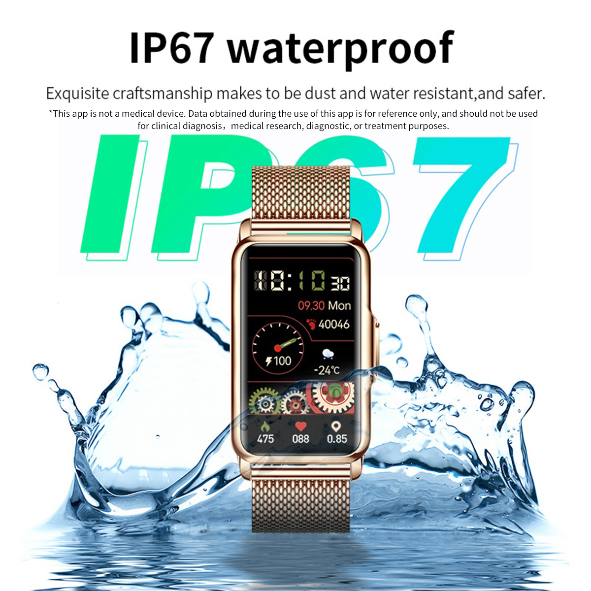 LIGE Smart Watch Men Women Fit - Smartwatch Watches Price 评论和价格