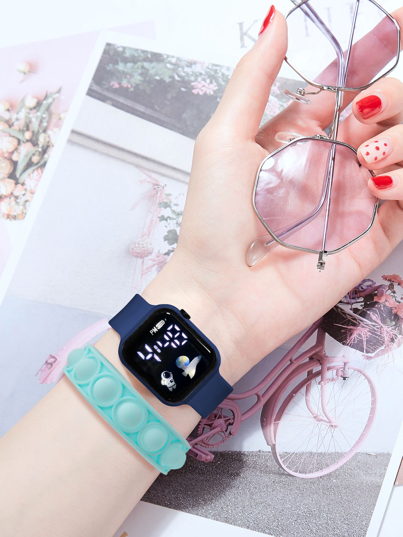 2PCS Children's Smart Watch Br - Smartwatch Watches Girls 评论和价格